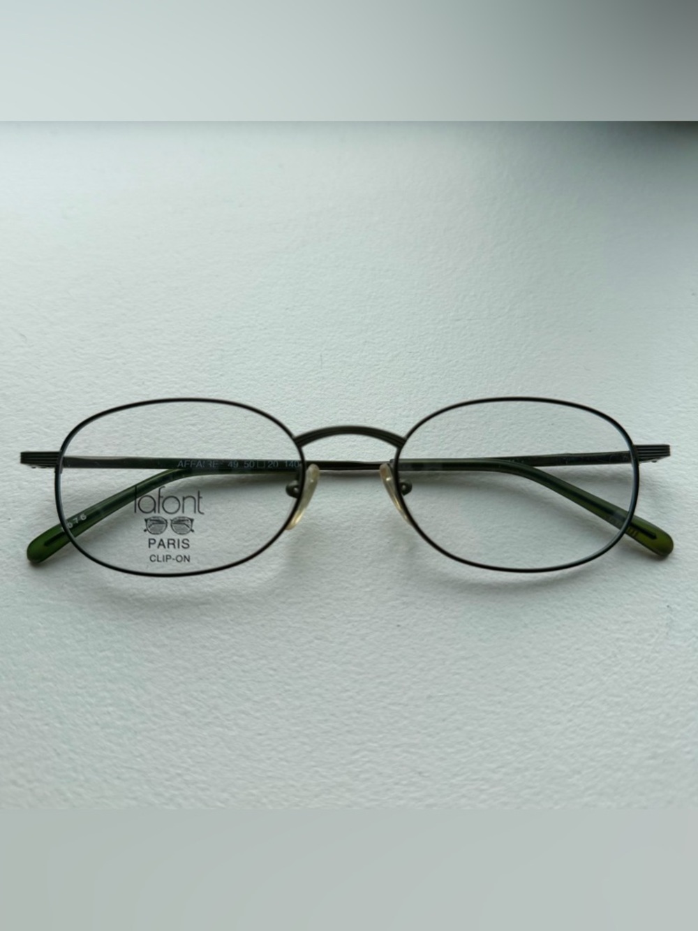 Jean Lafont Metal Eyeglass Frames 140-20-50 Green